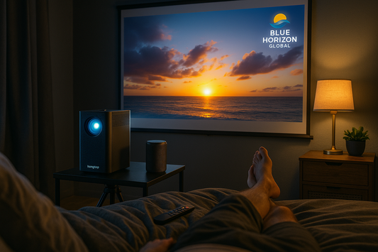 Hongtop S30 Max Mini Projector — Portable Home Cinema (Supports 1080p)