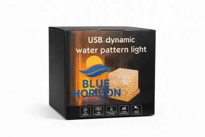 Crystal Wave LED Atmosphere Light – 16 Colors with Remote Control